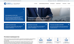 Смотреть Пример услуги Создать корпоративный сайт, сайт-визитку. АльтерВЕБ